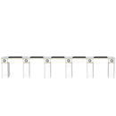 Gulfstream GS9114 + (GS9127 x 3) Verona Quintuple Nail Table (5 Units)