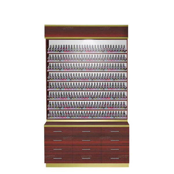 Gulfstream GS9119 Verona Polish Rack with Cabinet