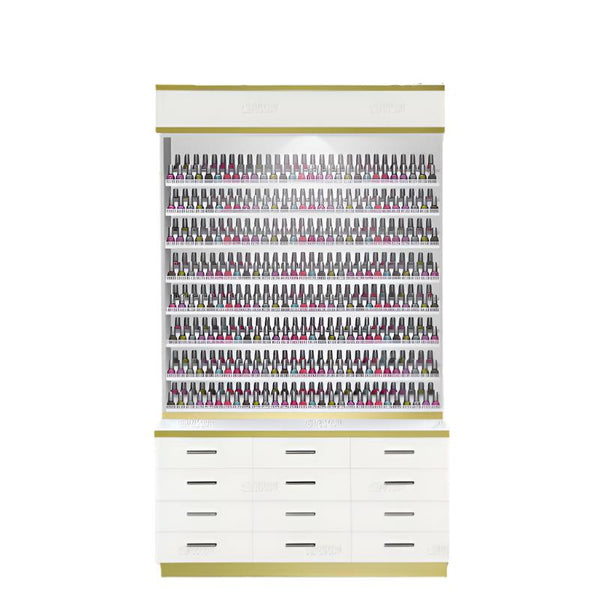 Gulfstream GS9121 Verona Polish Rack with Cabinet