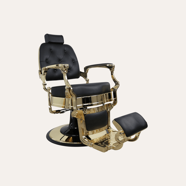 Knockout Gold Barber Chair