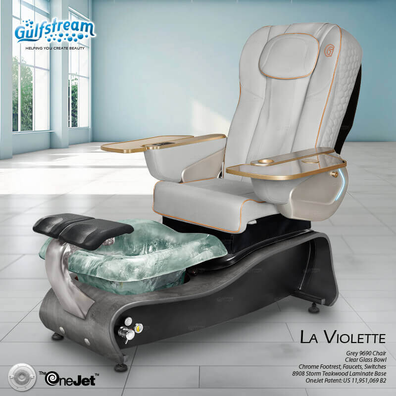 Gulfstream La Violette Pedicure Chair