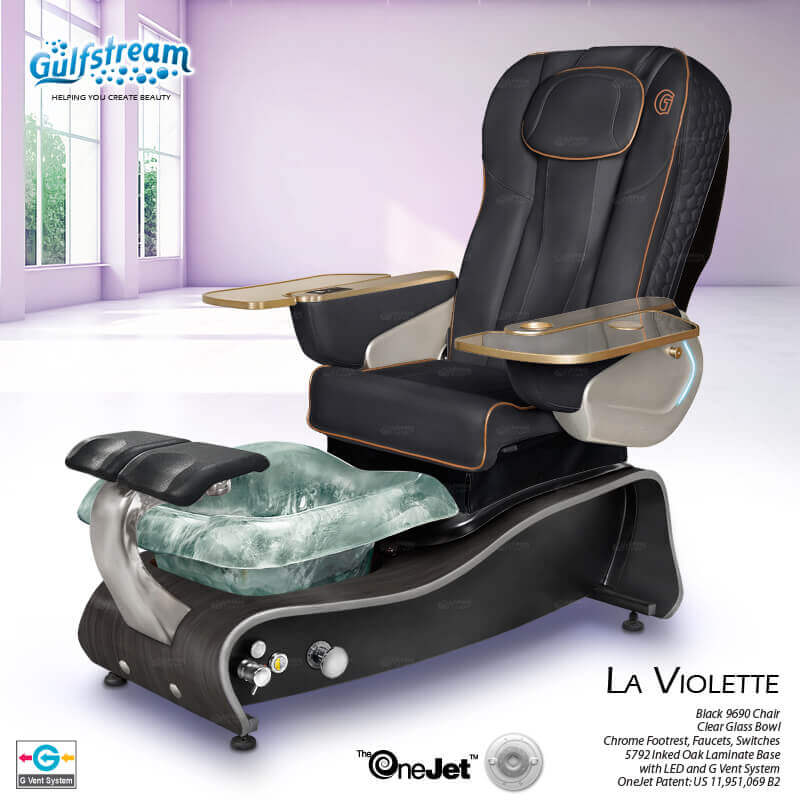 Gulfstream La Violette Pedicure Chair