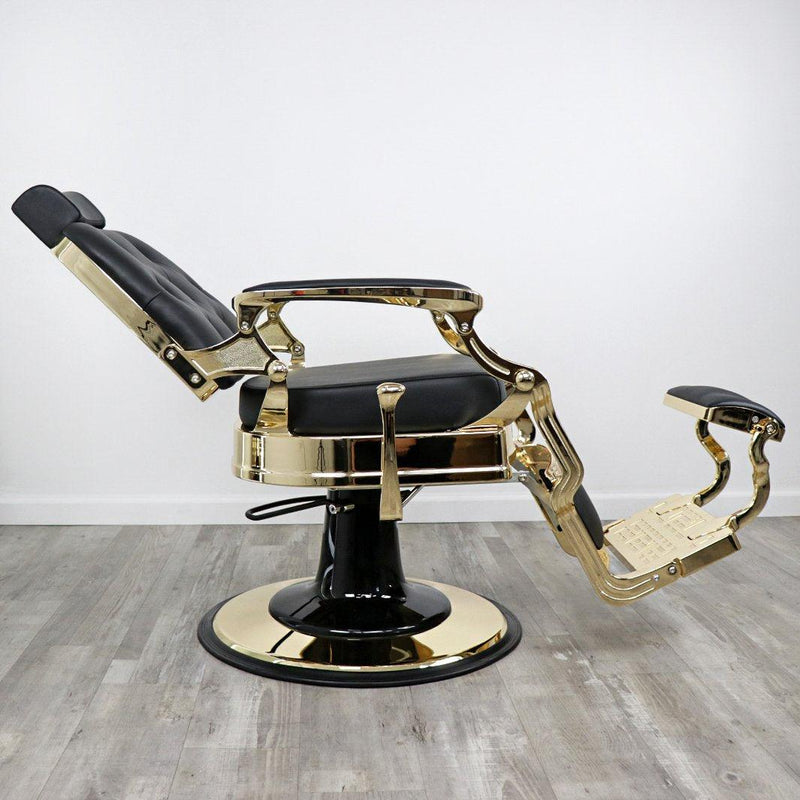 Knockout Gold Barber Chair