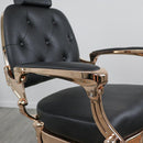 Knockout Rose Gold Barber Chair